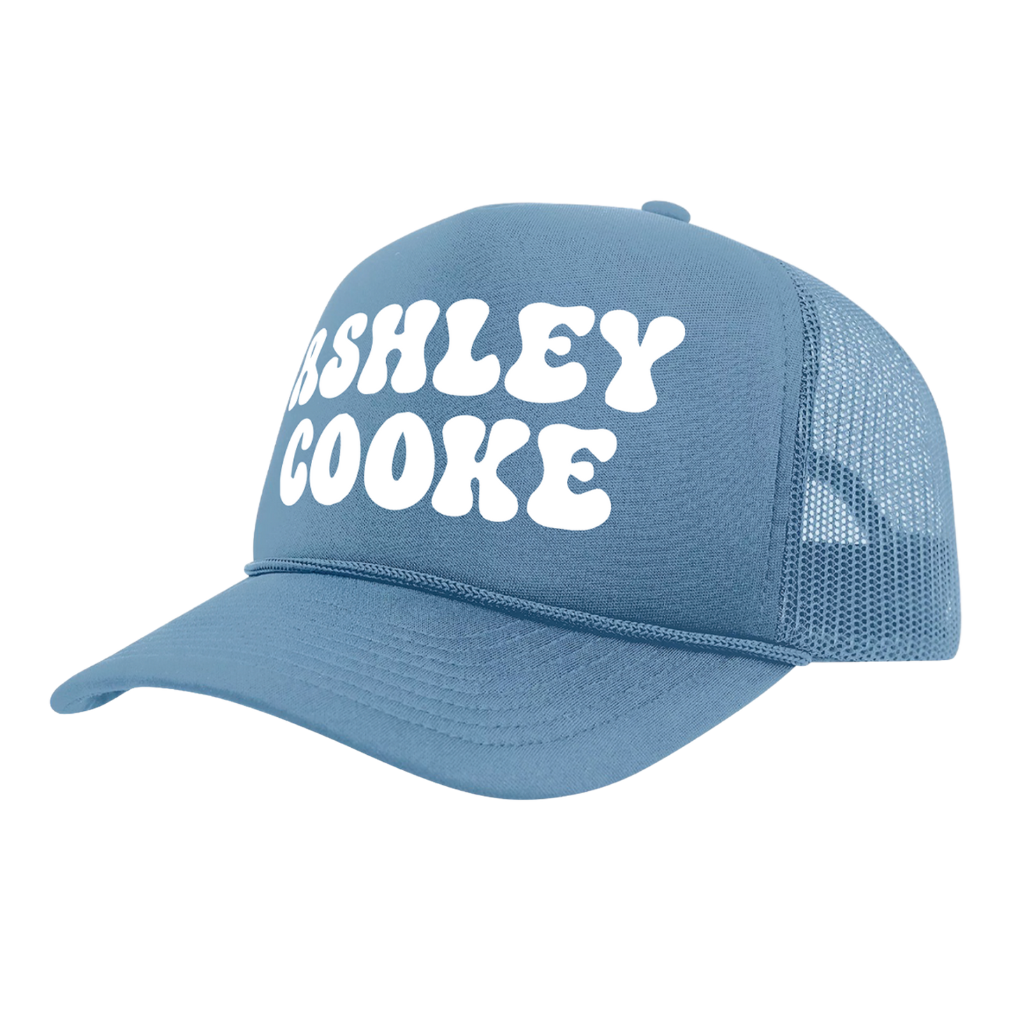 Ashley Puff Logo Trucker