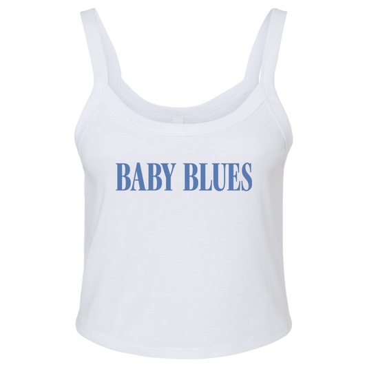 Baby Blues White Tank